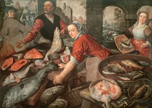 O mercado de peixe